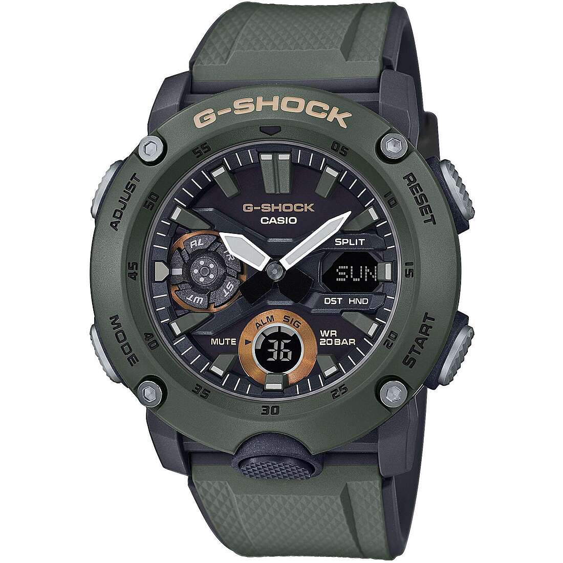 Uhr Multifunktions mann G-Shock Gs Basic GA-2000-3AER