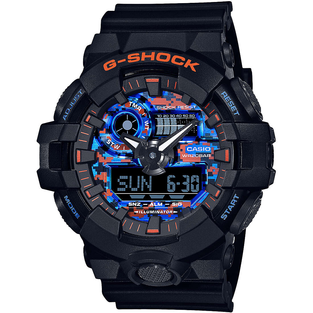 Uhr Multifunktions mann G-Shock Gs Basic GA-700CT-1AER