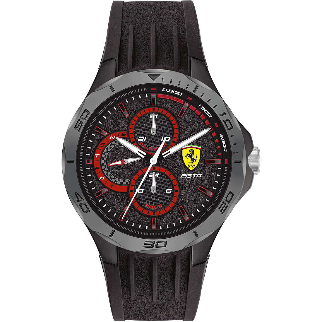 Uhr Multifunktions mann Scuderia Ferrari Pista FER0830725