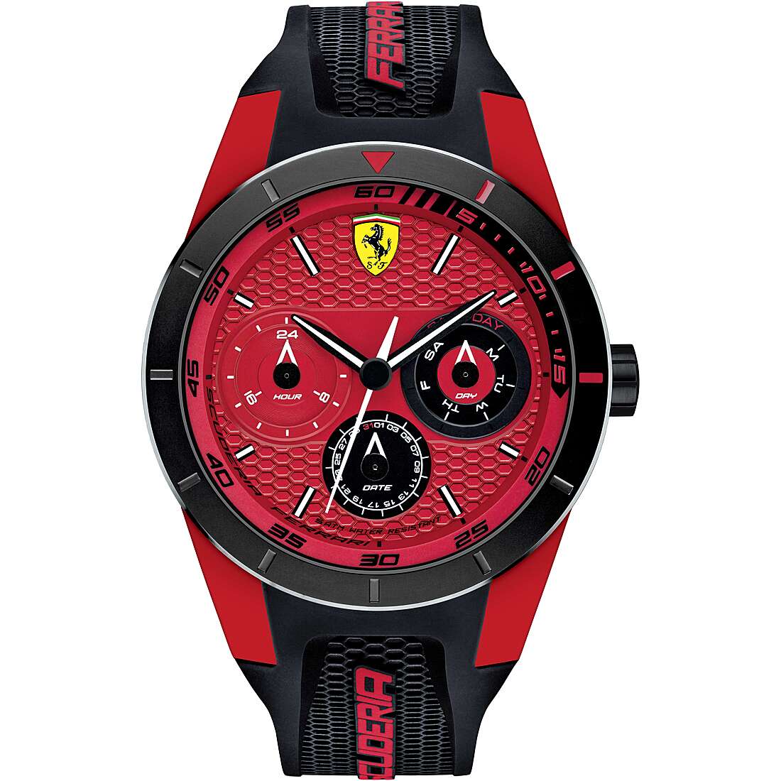 Uhr Multifunktions mann Scuderia Ferrari Red FER0830255