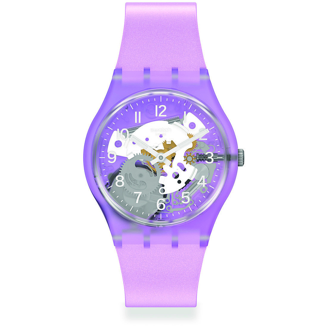Uhr nur Zeit frau Swatch Monthly Drops GV136