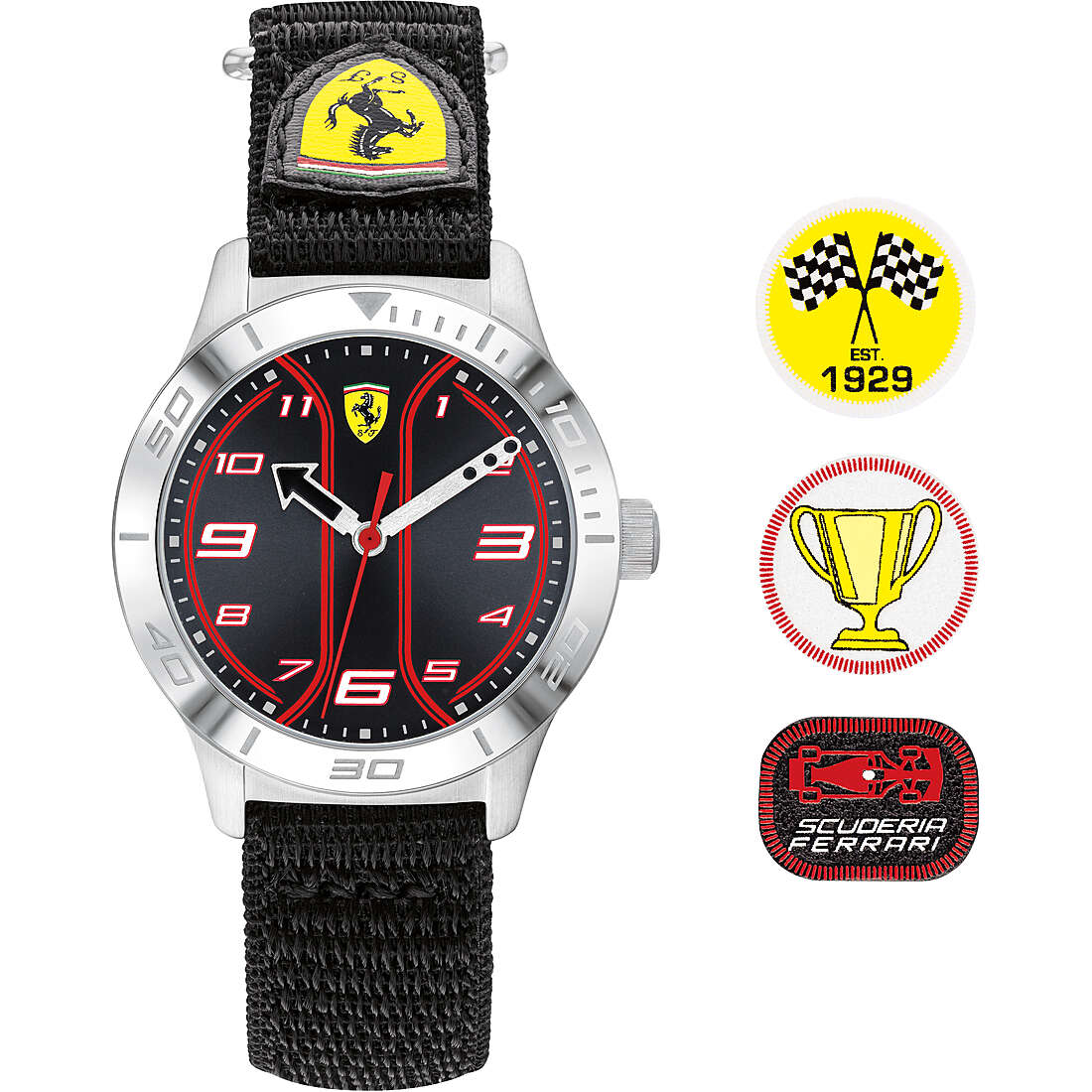 Uhr nur Zeit kind Scuderia Ferrari FER0810022