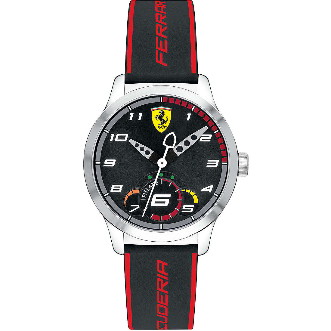 Uhr nur Zeit kind Scuderia Ferrari Pitlane FER0860003
