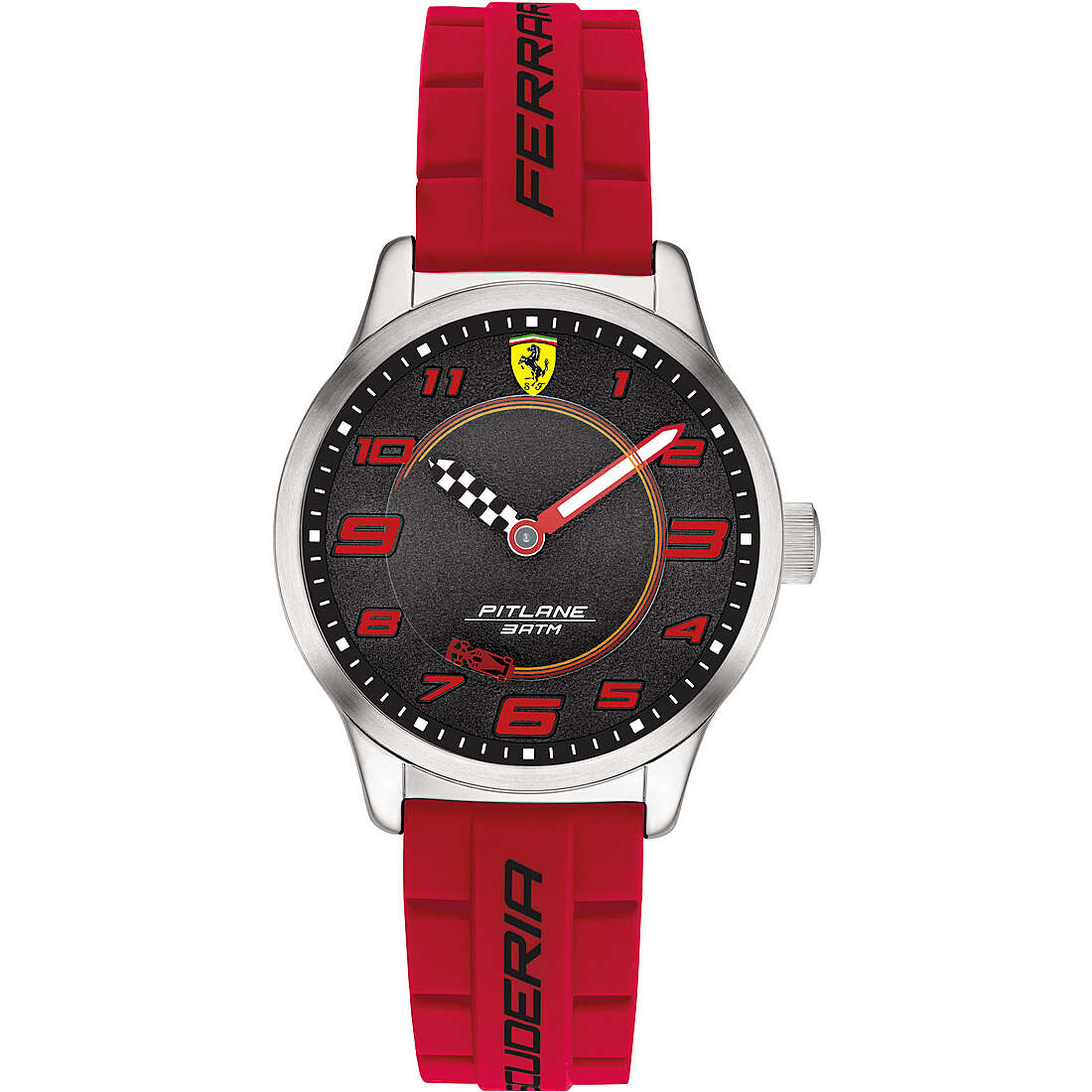 Uhr nur Zeit kind Scuderia Ferrari Pitlane FER0860013
