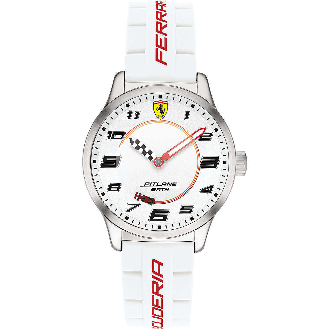 Uhr nur Zeit kind Scuderia Ferrari Pitlane FER0860014