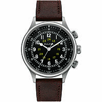 Uhr nur Zeit mann Bulova Military Vintage 96A245