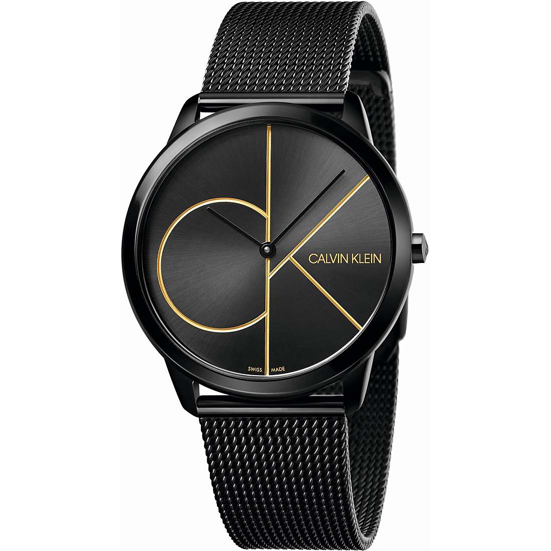 Uhr nur Zeit mann Calvin Klein Minimal K3M214X1