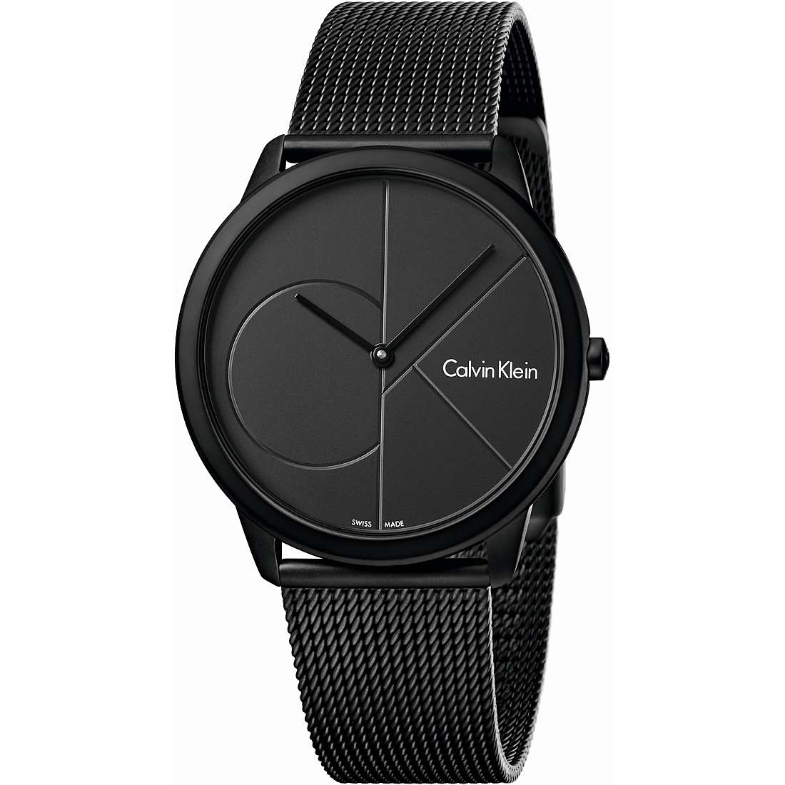 Uhr nur Zeit mann Calvin Klein Minimal K3M514B1