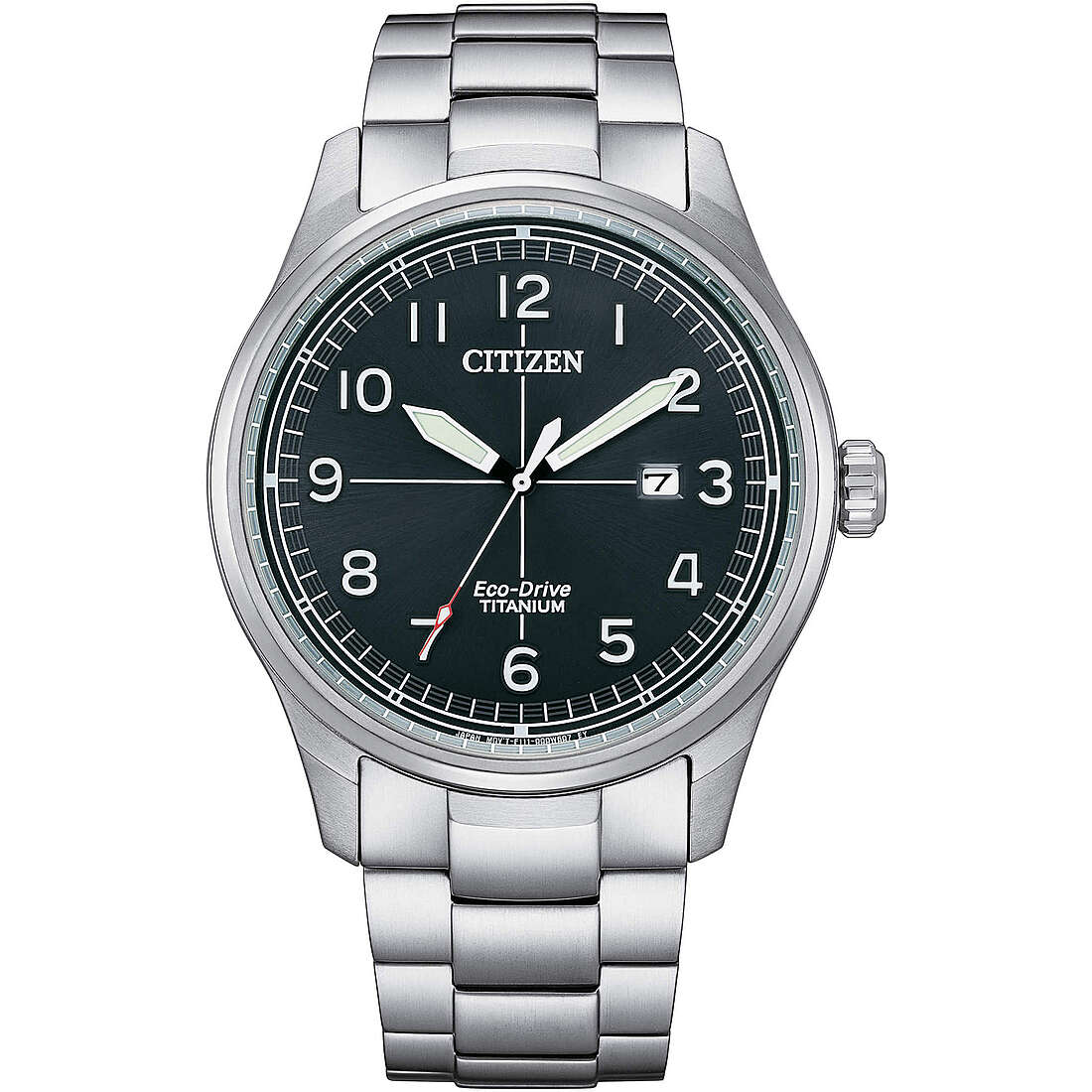 Uhr nur Zeit mann Citizen Supertitanio BM7570-80X