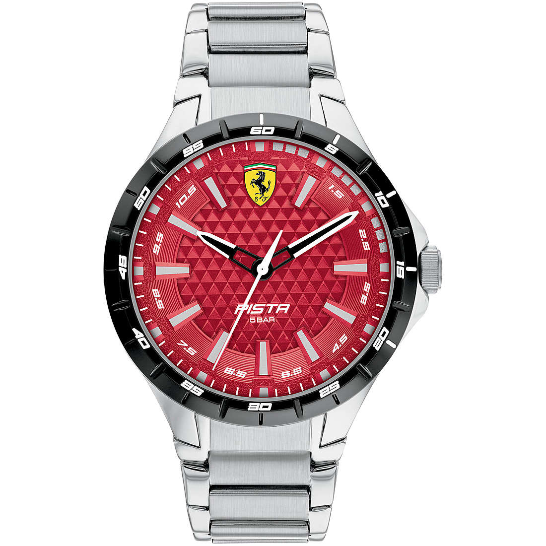 Uhr nur Zeit mann Scuderia Ferrari Pista FER0830865