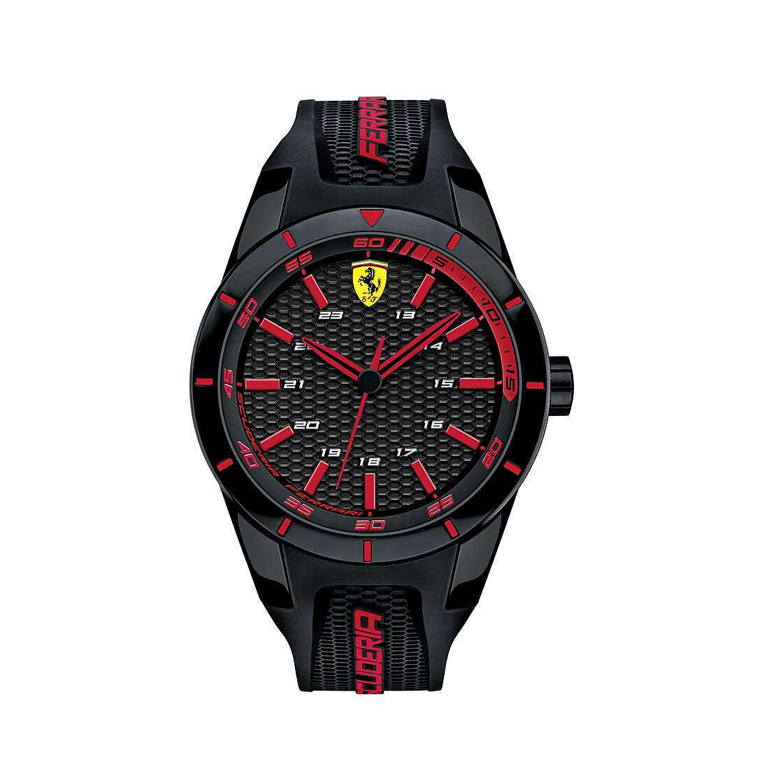 Uhr nur Zeit mann Scuderia Ferrari Red FER0830245
