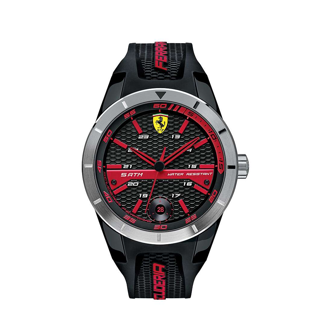 Uhr nur Zeit mann Scuderia Ferrari Red FER0830253