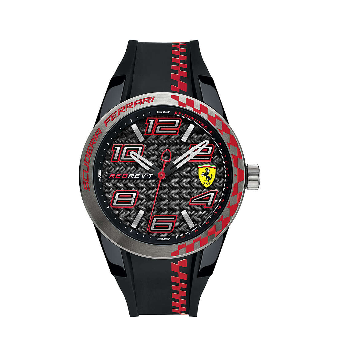Uhr nur Zeit mann Scuderia Ferrari Redrev FER0830336