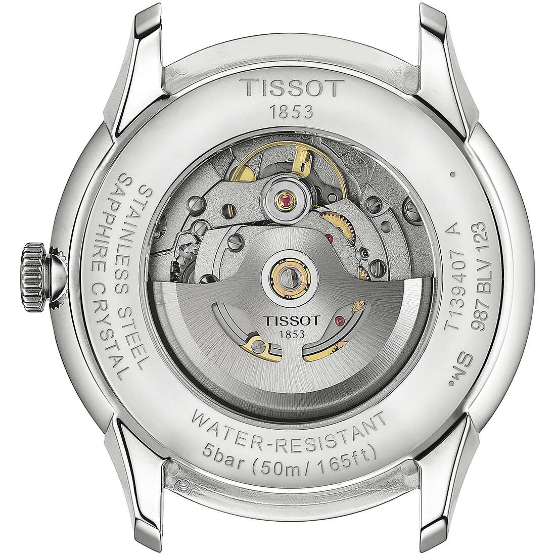 Uhr nur Zeit mann Tissot T-Classic Chemin Des Tourelles T1394071109100