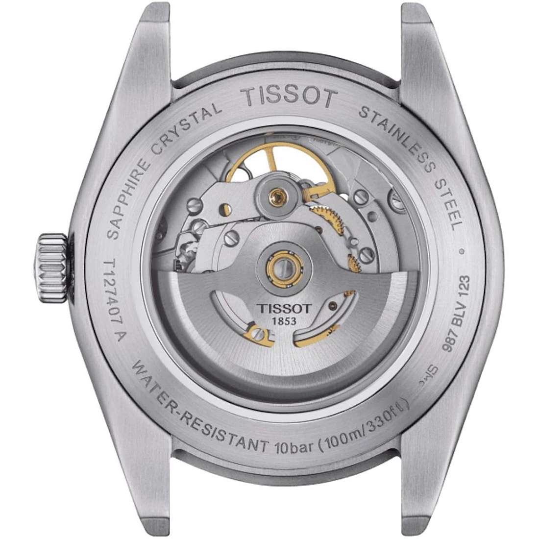 Uhr nur Zeit mann Tissot T-Classic Gentleman T1274071103101