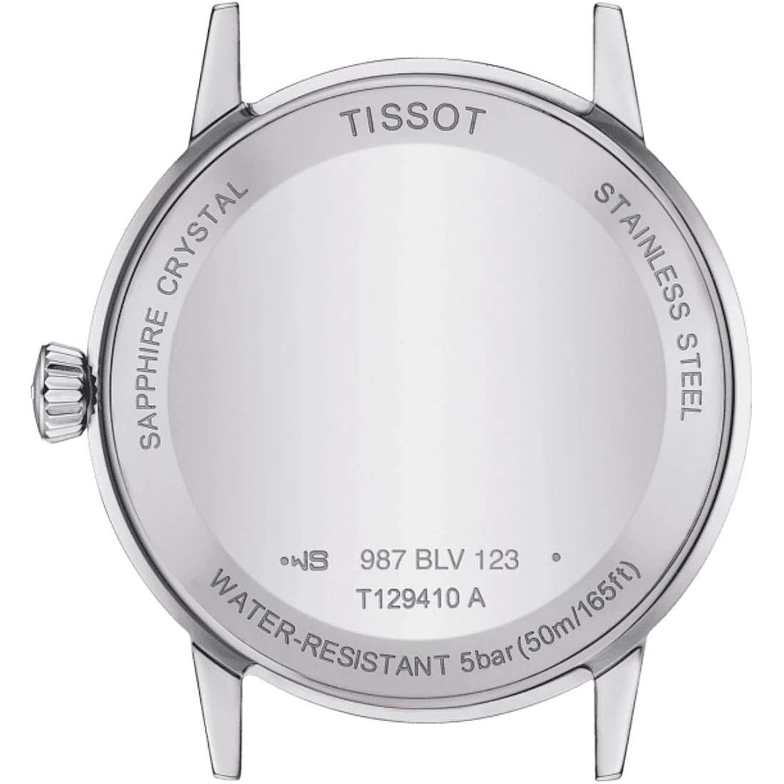 Uhr nur Zeit mann Tissot T-Classic T1294101103100