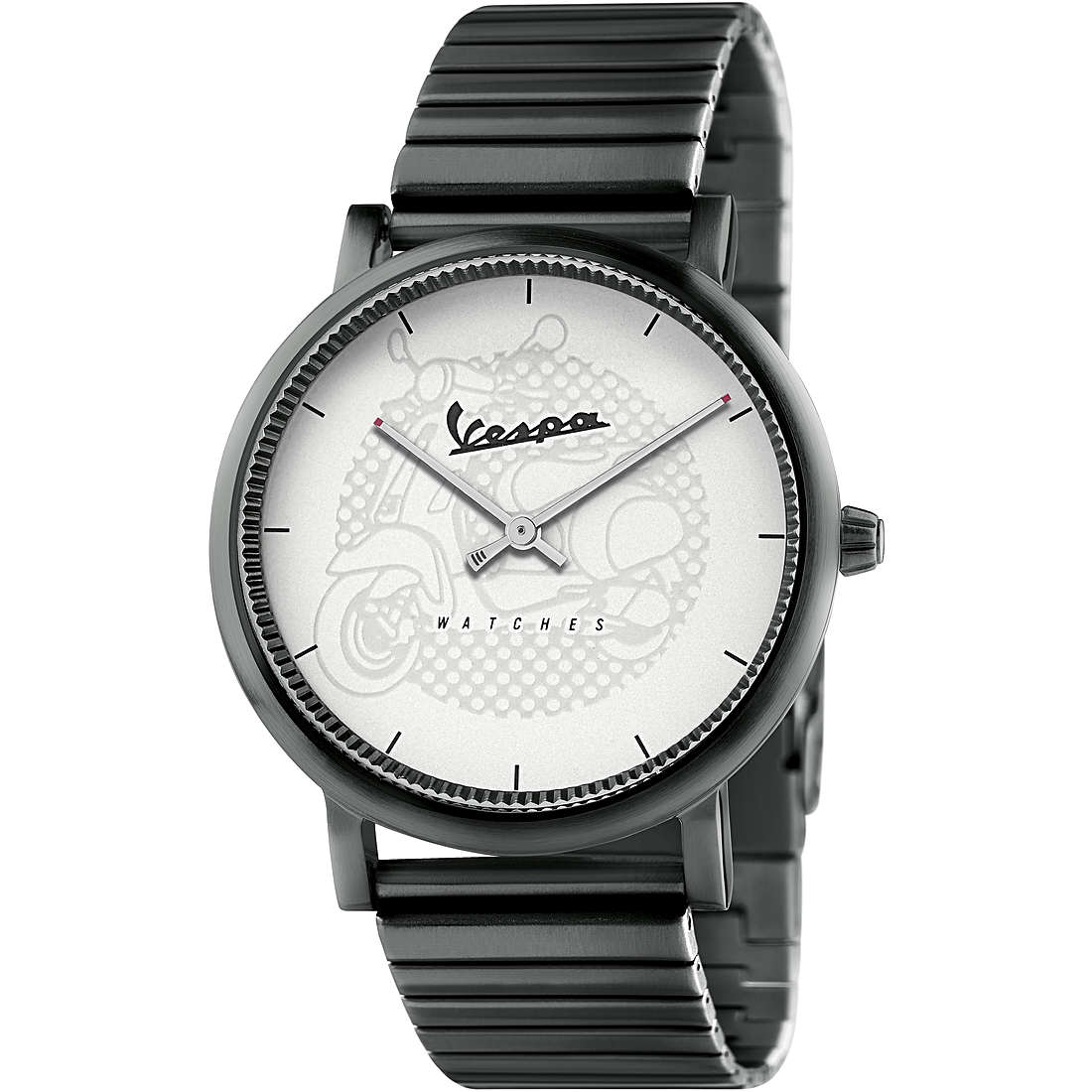 Uhr nur Zeit mann Vespa Watches Classy VA-CL01-BK-01SL-CM