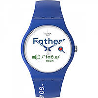 Uhr nur Zeit unisex Swatch Father's Day Special 2023 SO29Z704