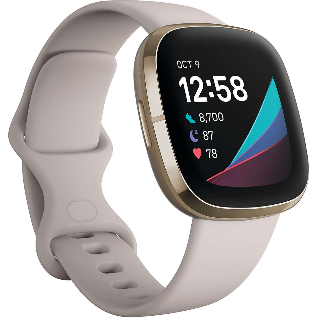 Uhr Smartwatch frau Fitbit Sense FB512GLWT