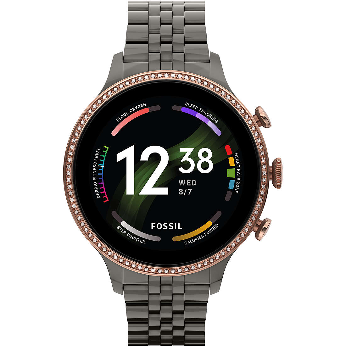 Uhr Smartwatch frau Fossil Gen 6 Smartwatch FTW6078