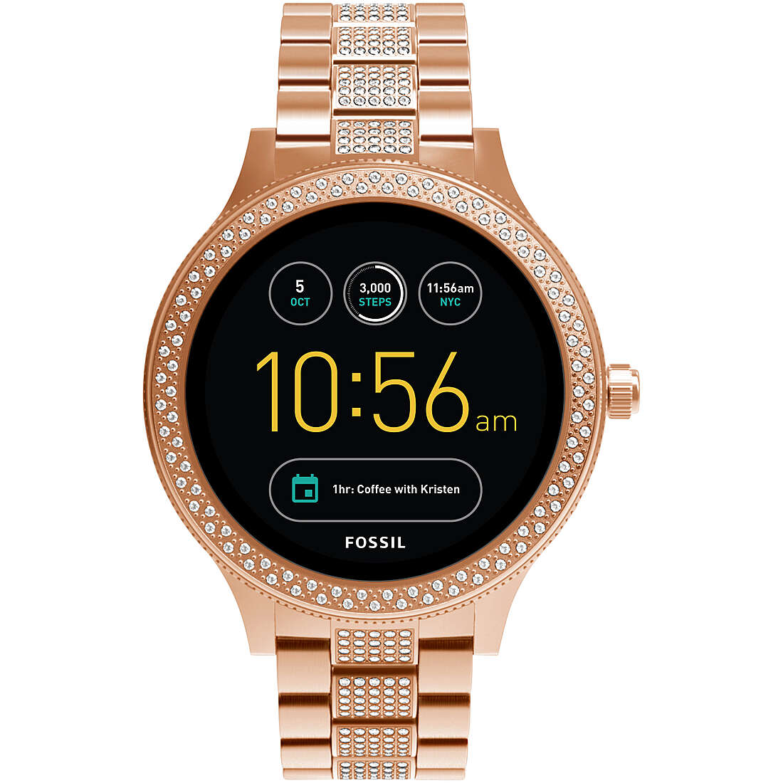 Uhr Smartwatch frau Fossil Q Venture FTW6008