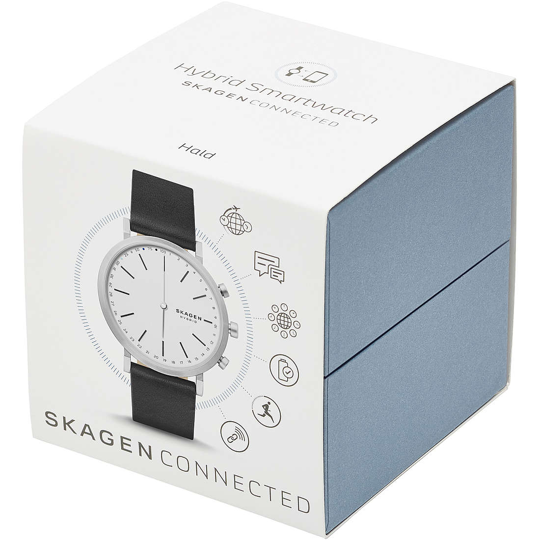 Uhr Smartwatch frau Skagen Hald Connected SKT1205
