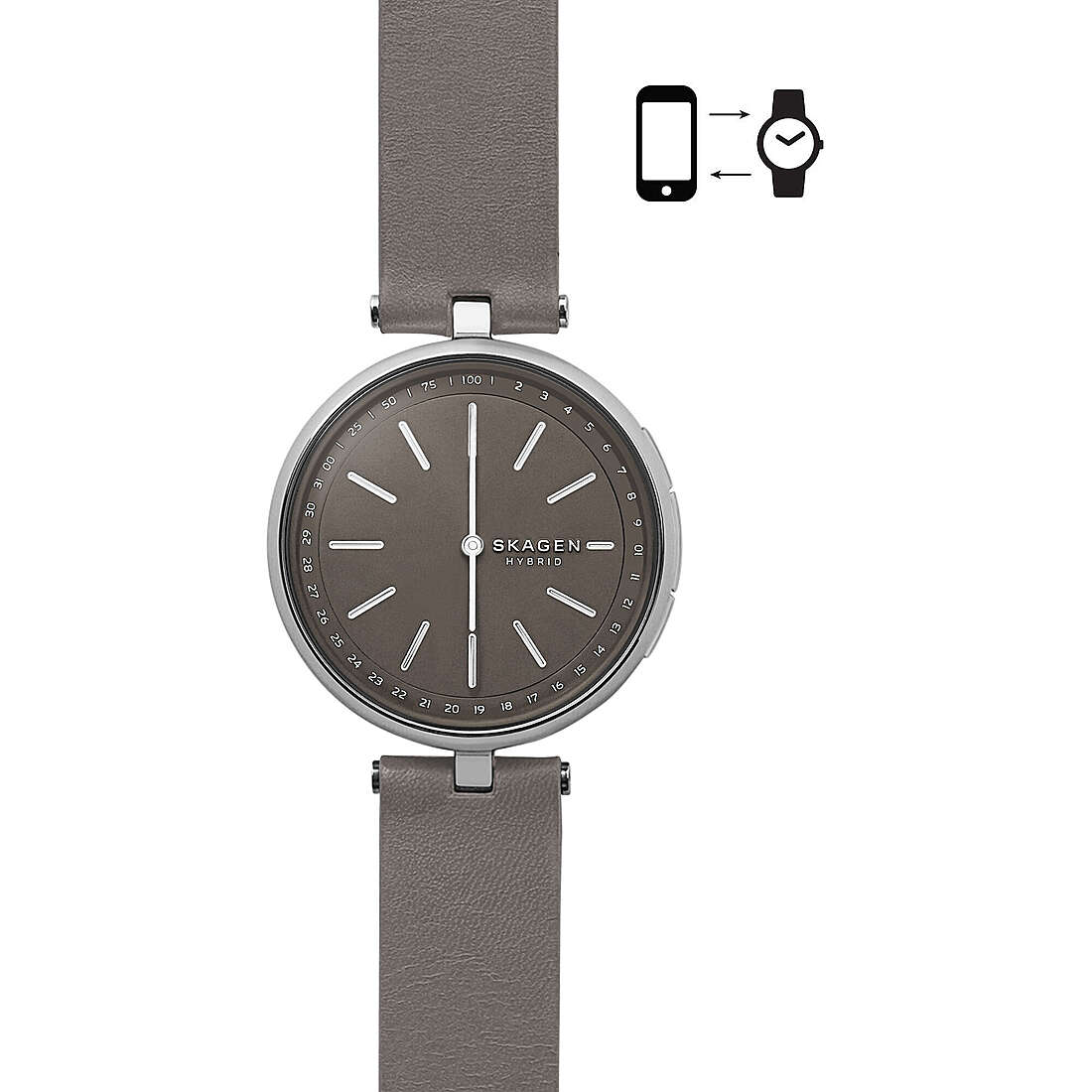 Uhr Smartwatch frau Skagen Signatur T-Bar Connected SKT1401