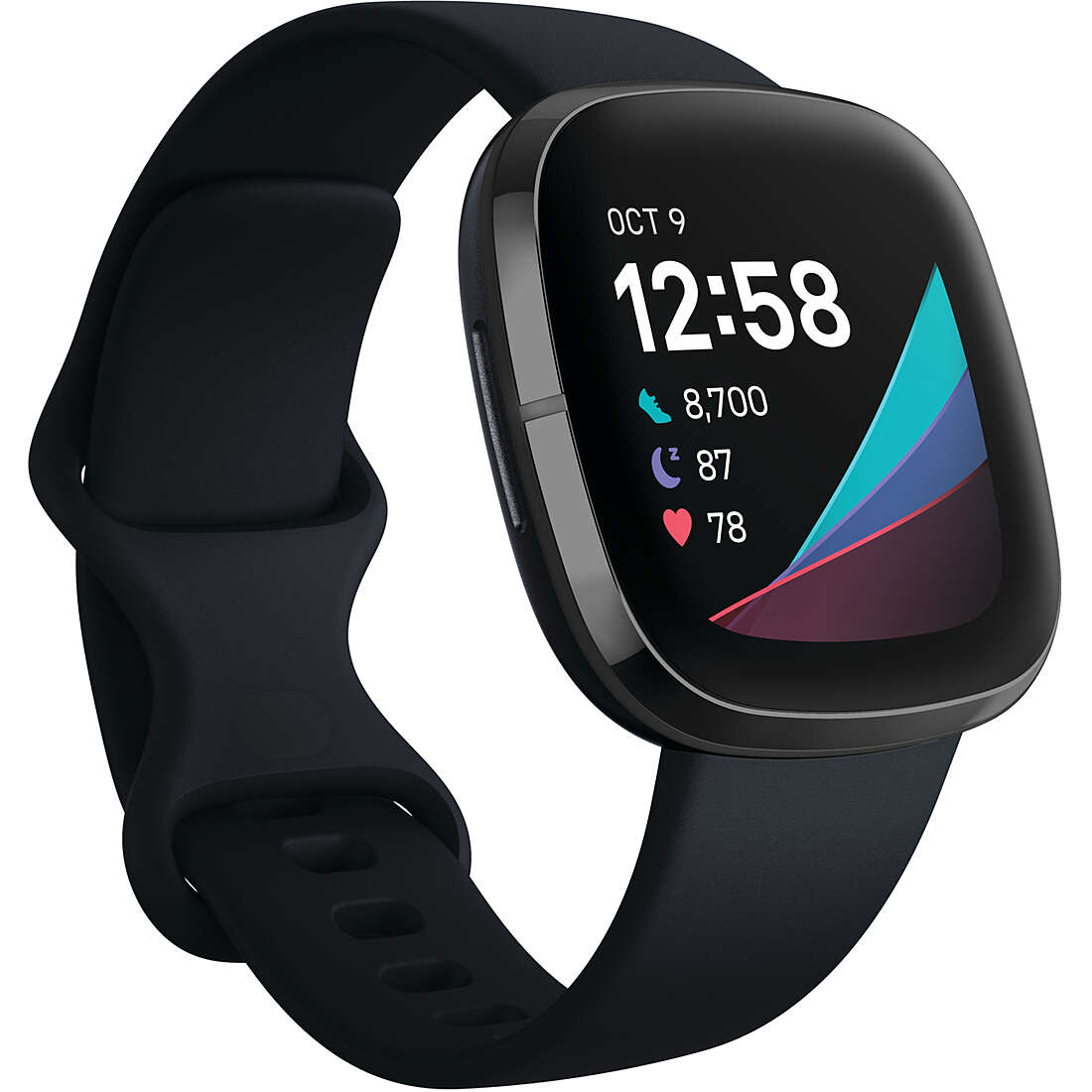 Uhr Smartwatch mann Fitbit Sense FB512BKBK