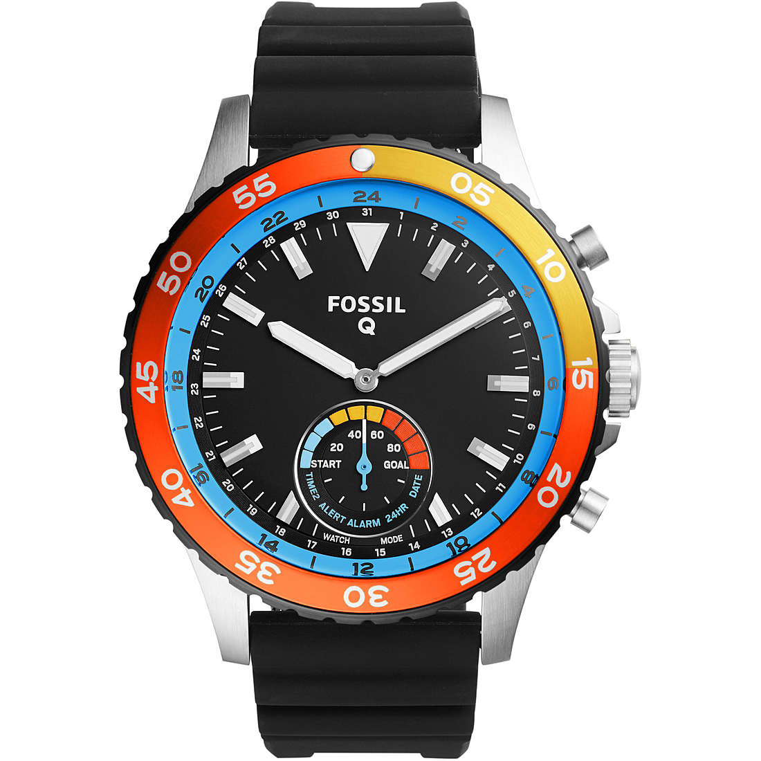 Uhr Smartwatch mann Fossil Q Crewmaster FTW1124