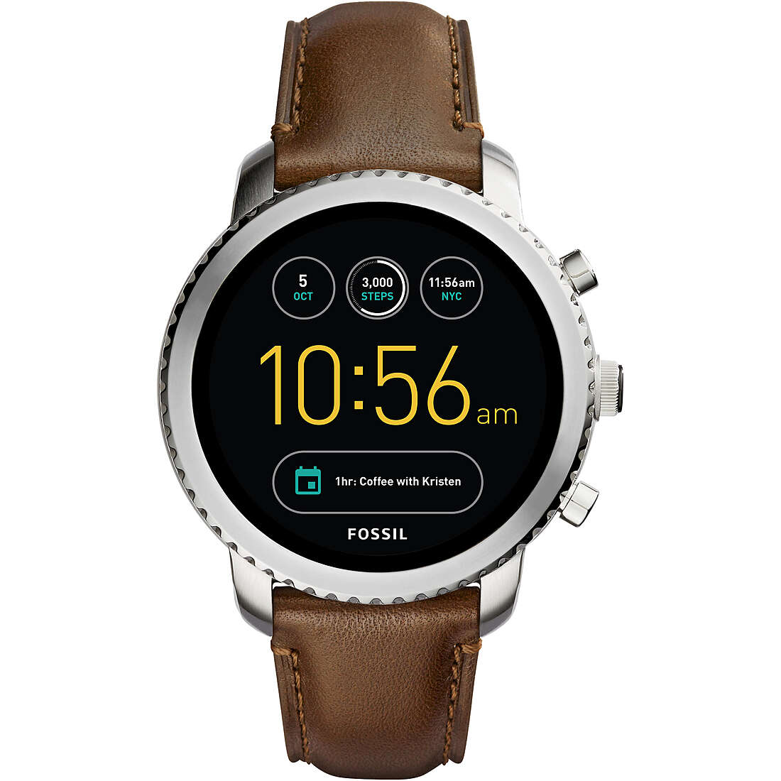 Uhr Smartwatch mann Fossil Q Explorist FTW4003