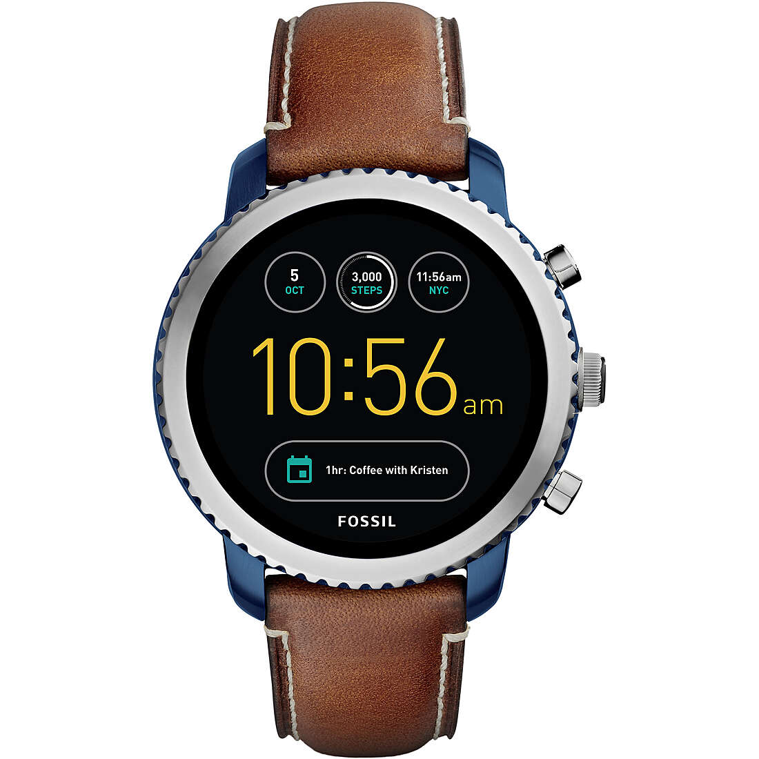 Uhr Smartwatch mann Fossil Q Explorist FTW4004