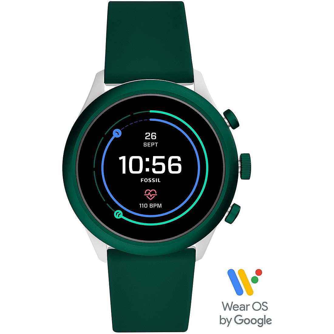 Uhr Smartwatch mann Fossil Sport FTW4035