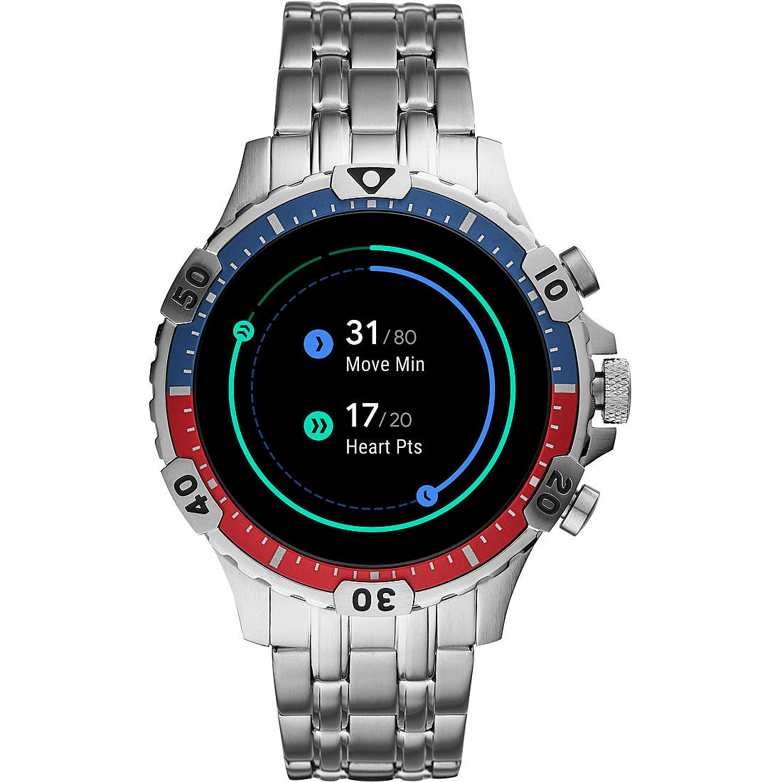 Uhr Smartwatch mann Fossil Spring 2020 FTW4040