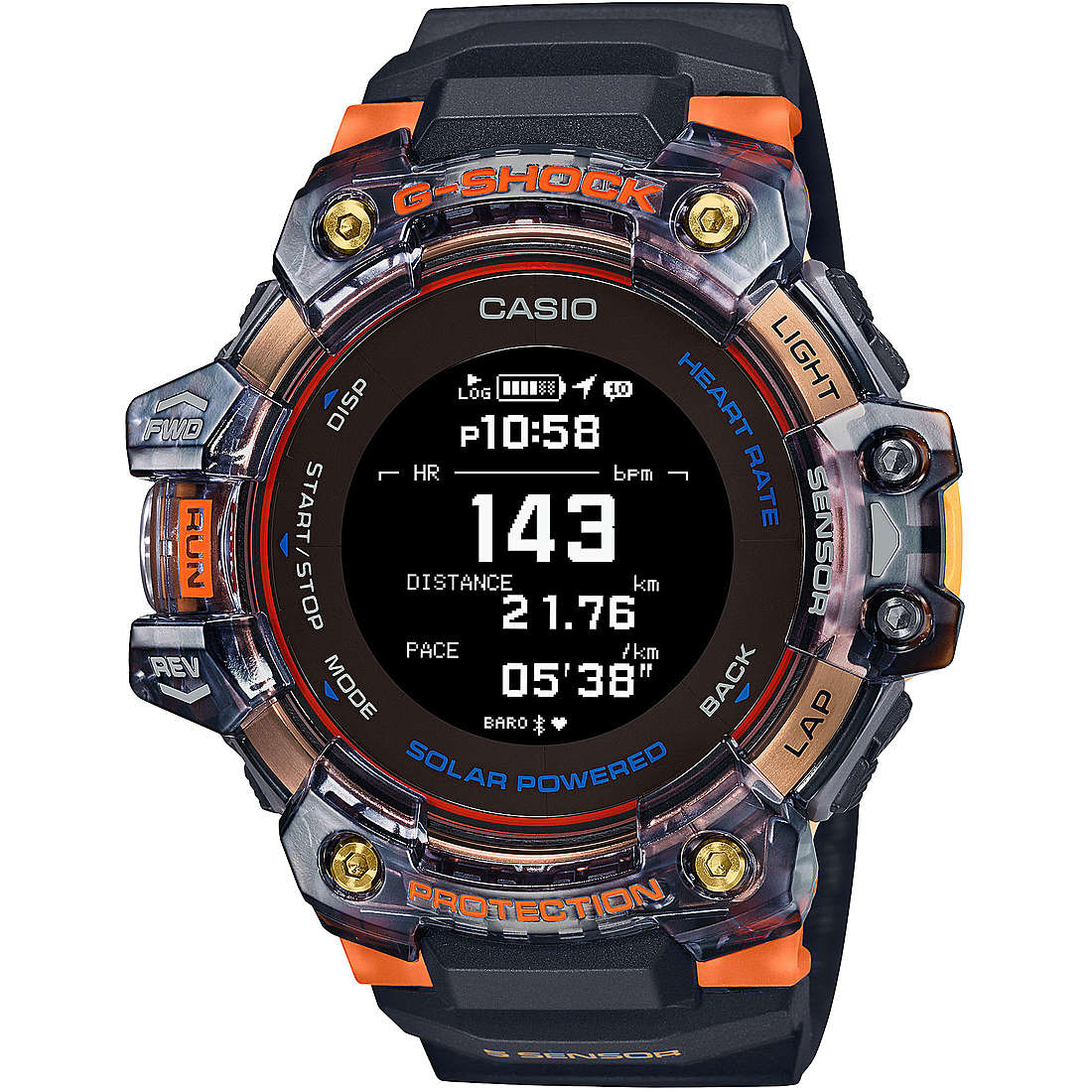 Uhr Smartwatch mann G-Shock G-Squad GBD-H1000-1A4ER