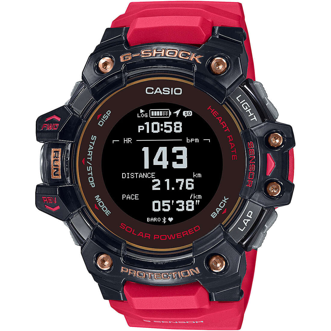 Uhr Smartwatch mann G-Shock G-Squad GBD-H1000-4A1ER