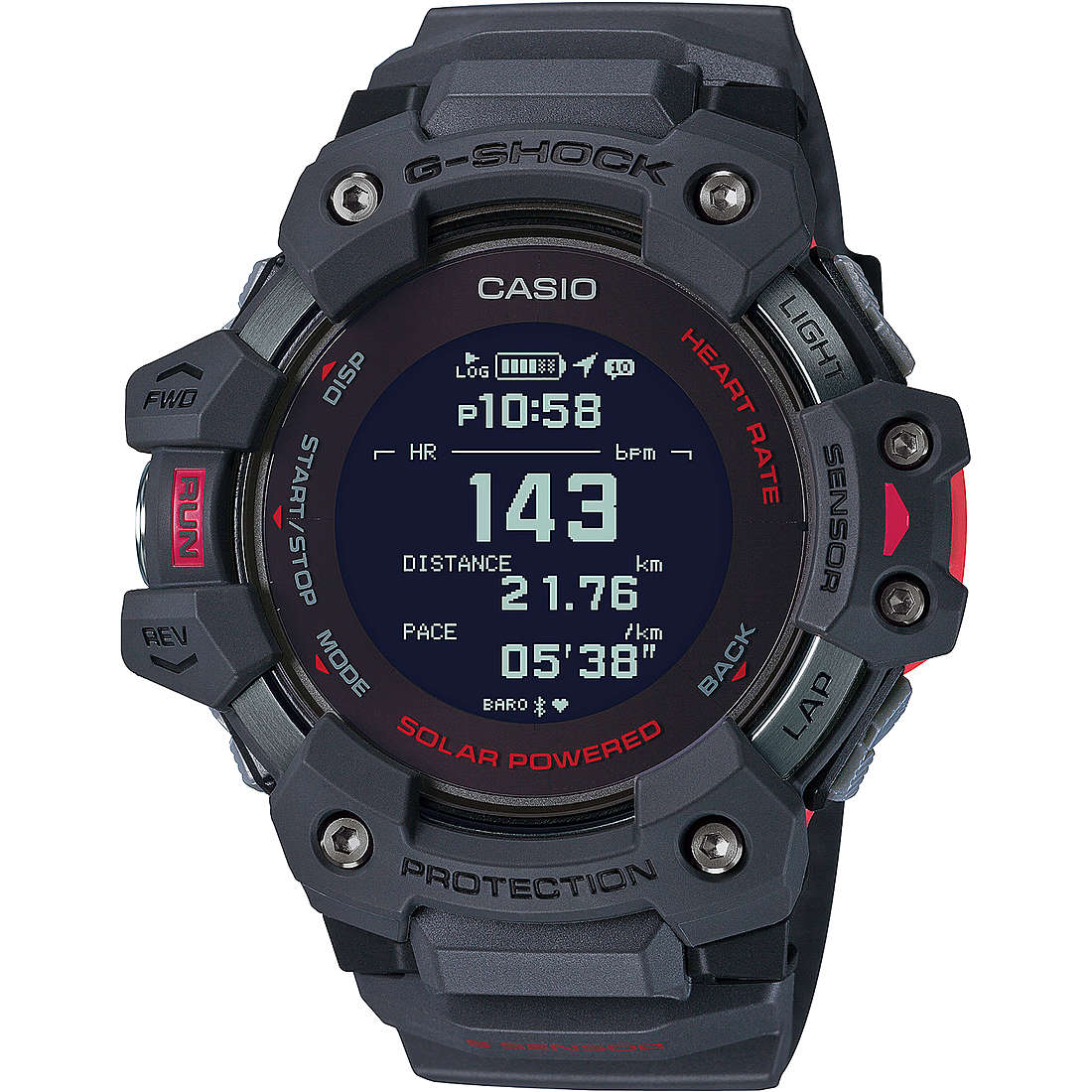 Uhr Smartwatch mann G-Shock G-Squad GBD-H1000-8ER