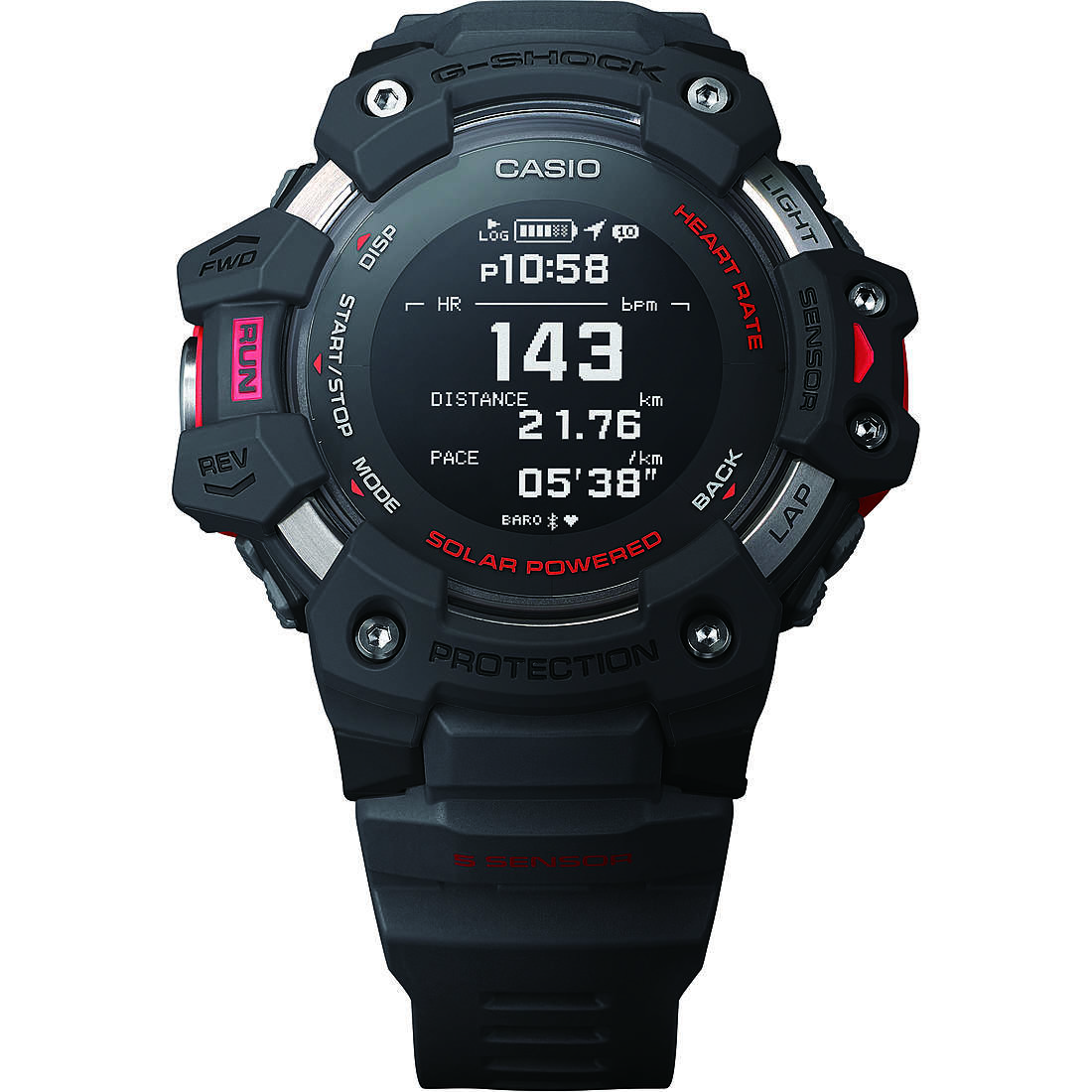 Uhr Smartwatch mann G-Shock G-Squad GBD-H1000-8ER