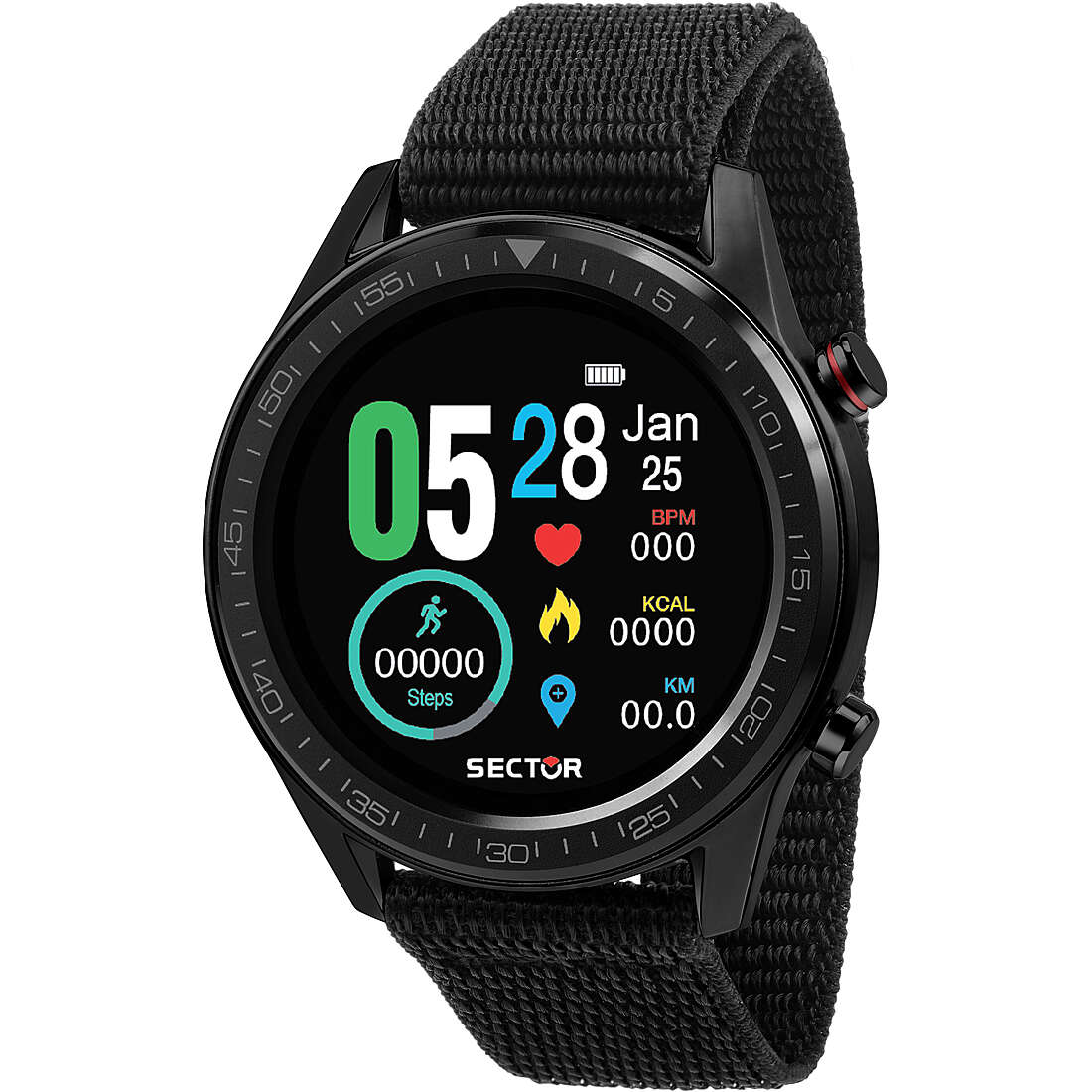 Uhr Smartwatch mann Sector S-02 R3251545002