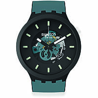 Uhr Swatch Bioceramic Blau Monthly Drops SB03B107