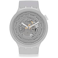 Uhr Swatch Bioceramic Grau Big Bold SB03M100