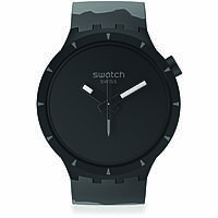Uhr Swatch Bioceramic Schwarz Colours Of Nature SB03B110